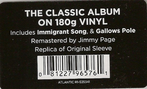 Led Zeppelin - Led Zeppelin III