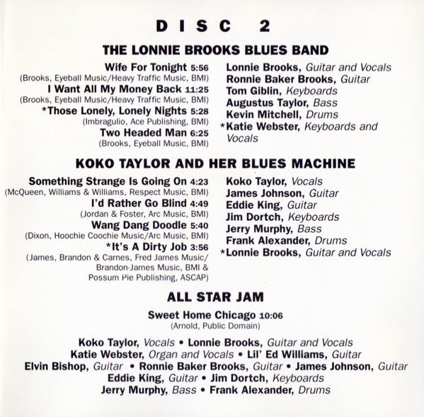 Various - The Alligator Records 20th Anniversary Tour