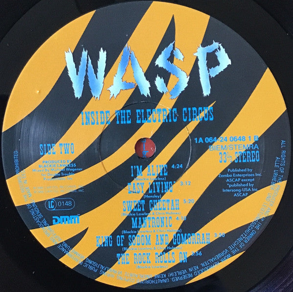 WASP* -Inside The Electric Circus