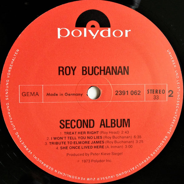 Roy Buchanan -Second Album