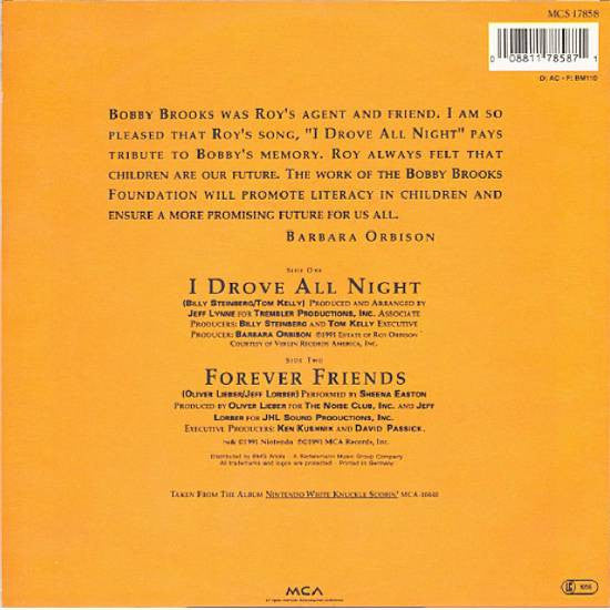 Roy Orbison -I Drove All Night