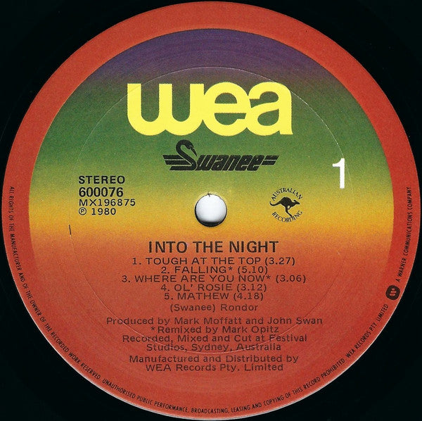 Swanee -Into The Night