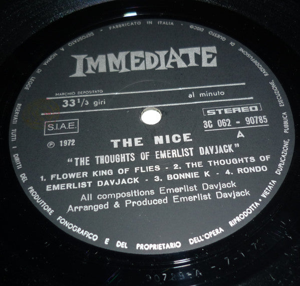The Nice -The Thoughts Of Emerlist Davjack