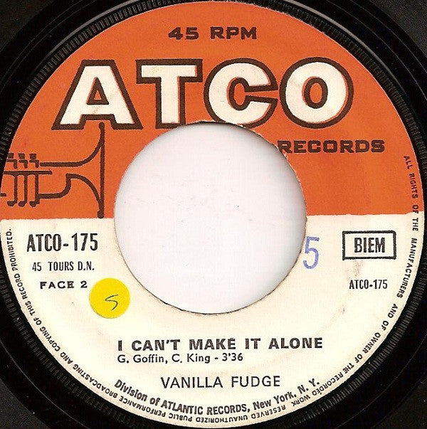 Vanilla Fudge -Need Love