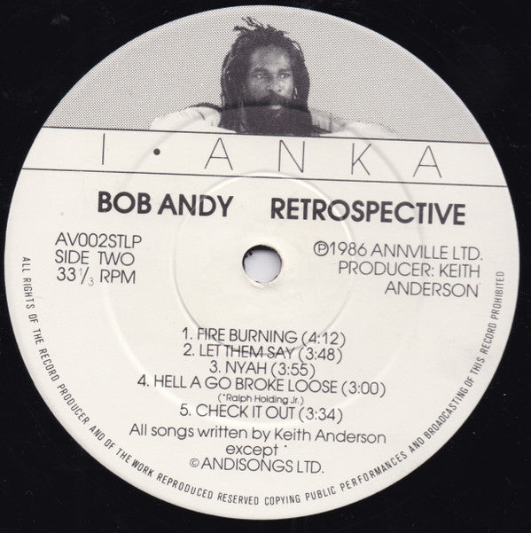 Bob Andy -Retrospective