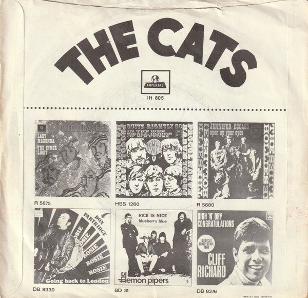 The Cats -Times Were When / I Like The Way