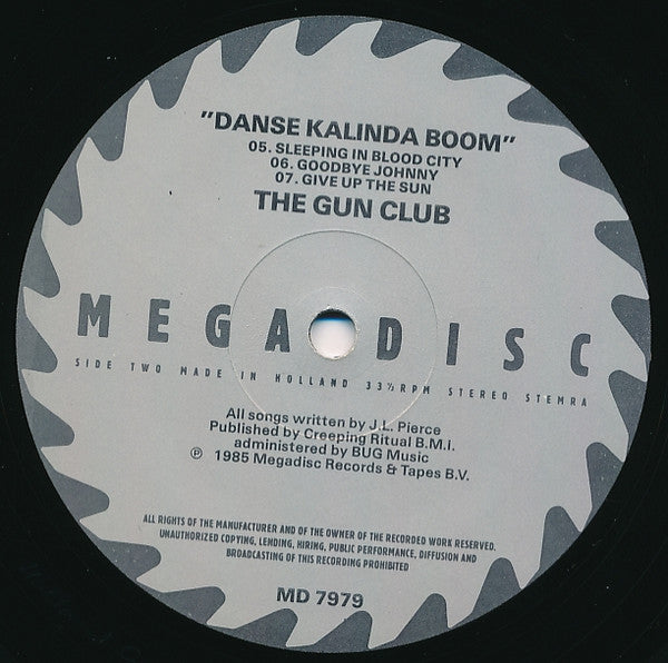 The Gun Club -Danse Kalinda Boom - Live In Pandora's Box