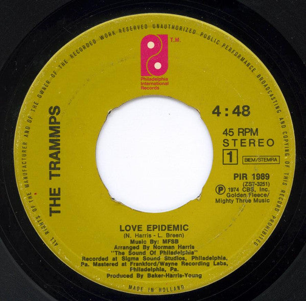 The Trammps Music By MFSB - Love Epidemic
