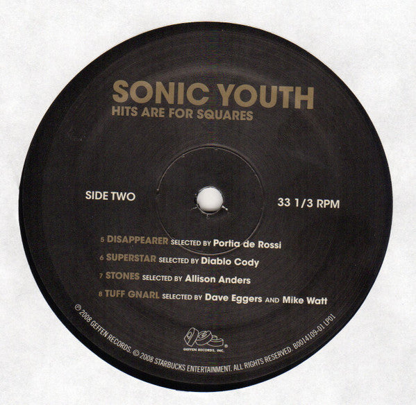Sonic Youth -Hits Are For Squares