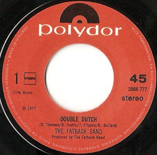 The Fatback Band -Double Dutch
