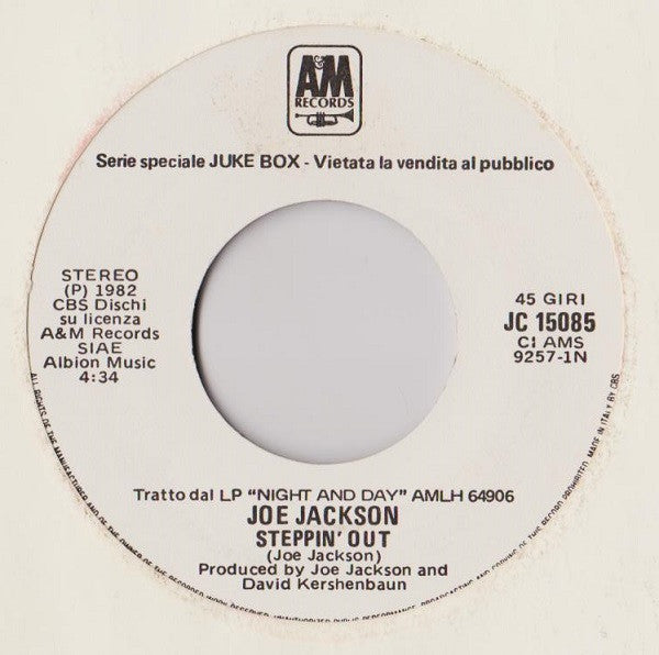 Joe Jackson / Earth, Wind & Fire -Steppin' Out / Fall In Love With Me