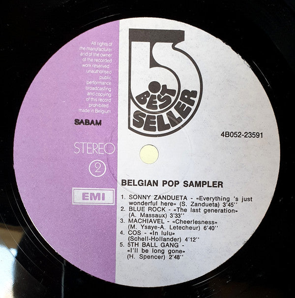 Various -Belgian Pop Sampler