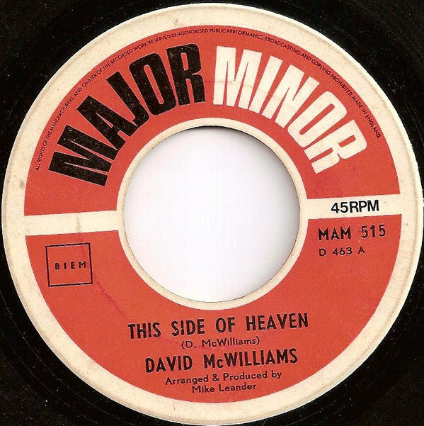 David McWilliams -This Side Of Heaven