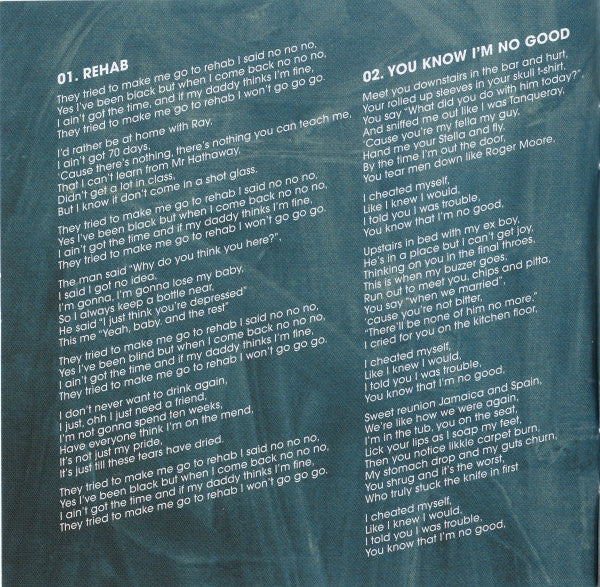 Amy Winehouse - Back To Black