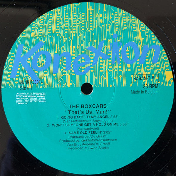 The Boxcars -That's Us Man