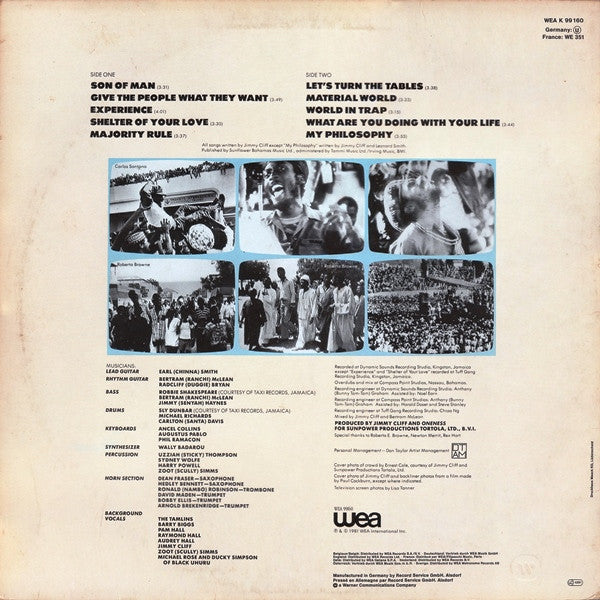 Jimmy Cliff -Give The People What They Want