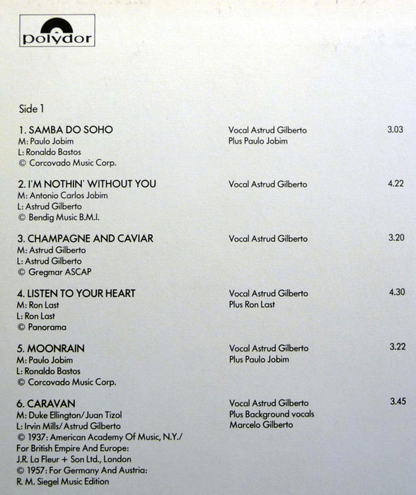 James Last, Astrud Gilberto -Plus