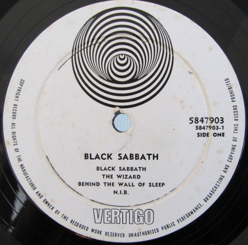Black Sabbath -Black Sabbath