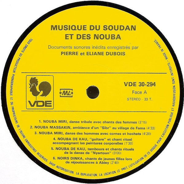 Pierre* Et Eliane Dubois - Soudan Pays Des Nouba