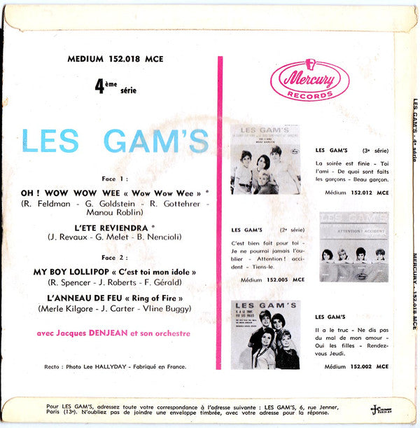 Les Gam's -Oh ! Wow Wow Wee