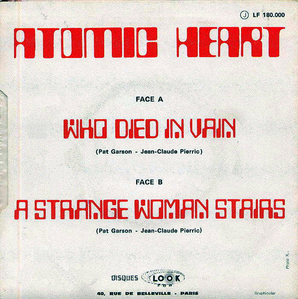 Atomic Heart (2) -Who Died In Vain / A Strange Woman Stairs