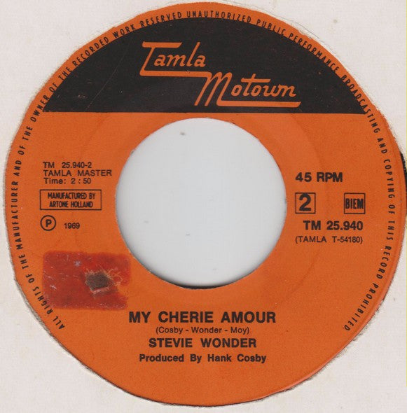 Stevie Wonder - I Don't Know Why / My Cherie Amour
