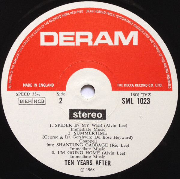 Ten Years After - Ten Years After Undead