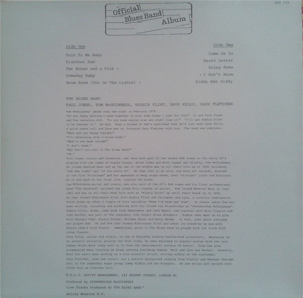 The Blues Band - Official Blues Band Album