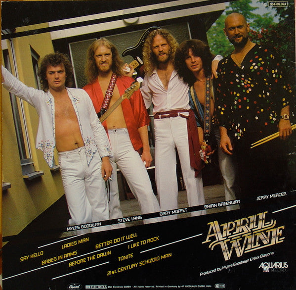 April Wine -Harder.....Faster