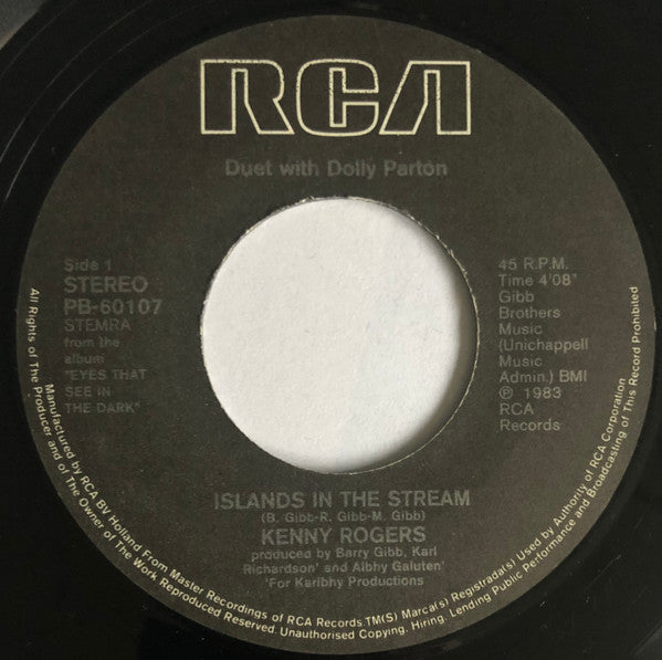 Kenny Rogers Duet With Dolly Parton -Islands In The Stream