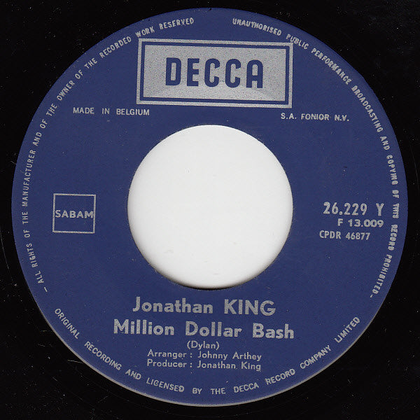Jonathan King -Million Dollar Bash