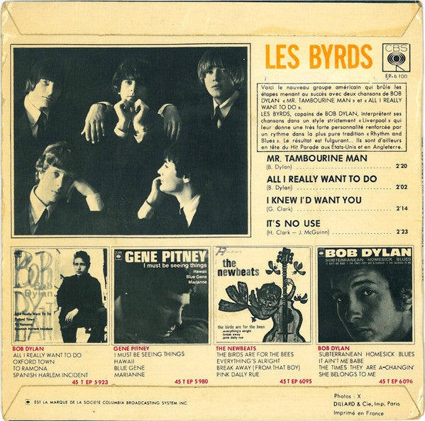 Les Byrds* -Mr. Tambourine Man