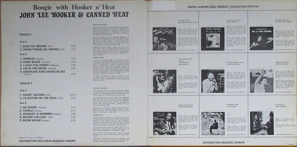John Lee Hooker & Canned Heat -Boogie With Hooker N' Heat
