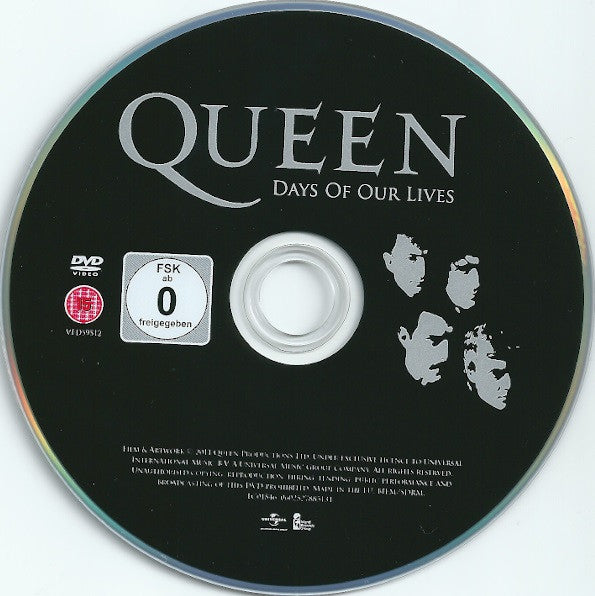 Queen -Days Of Our Lives - The Definitive Documentary Of The World's Greatest Rock Band