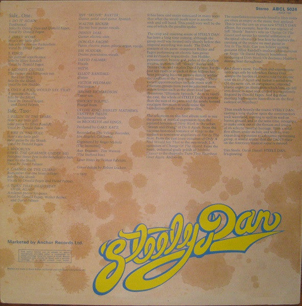 Steely Dan -Can't Buy A Thrill