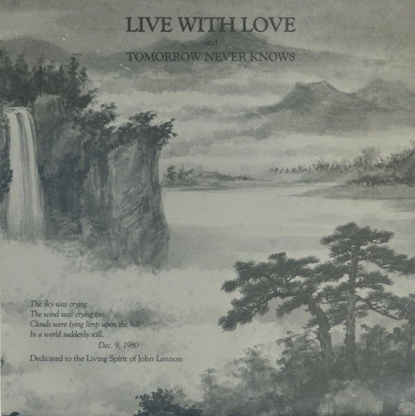 Thompson & Latham -Live With Love and Tomorrow Never Knows