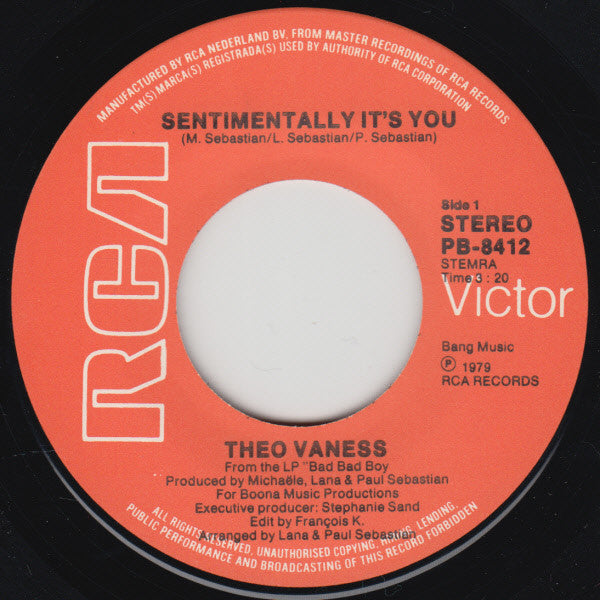Theo Vaness -Sentimentally It's You