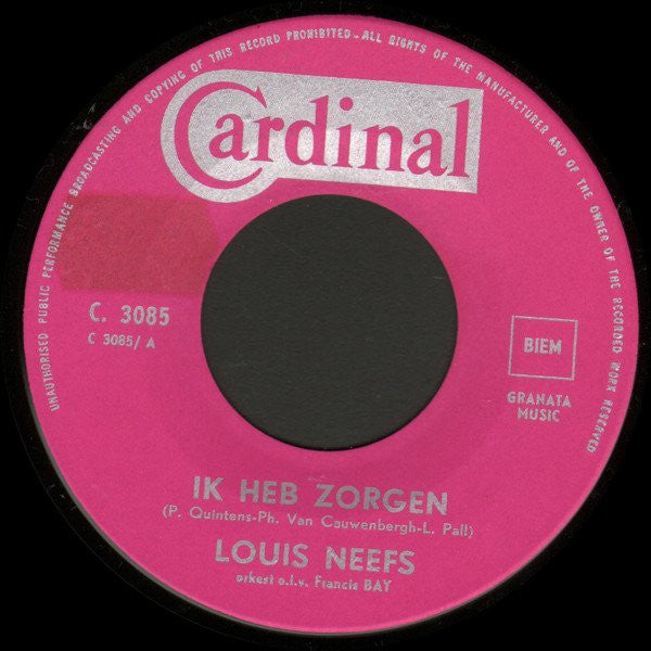 Louis Neefs -Ik Heb Zorgen