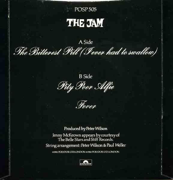 The Jam -The Bitterest Pill (I Ever Had To Swallow)