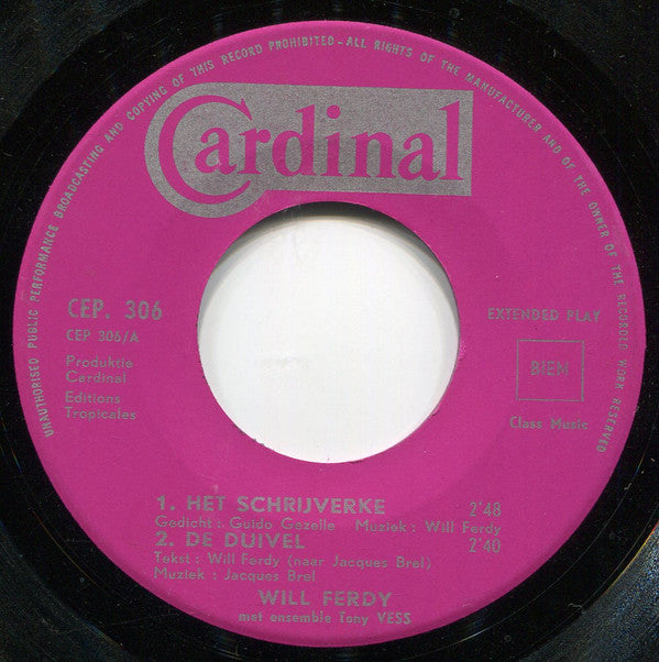 Will Ferdy -Het Schrijverke