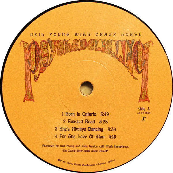 Neil Young With Crazy Horse -Psychedelic Pill
