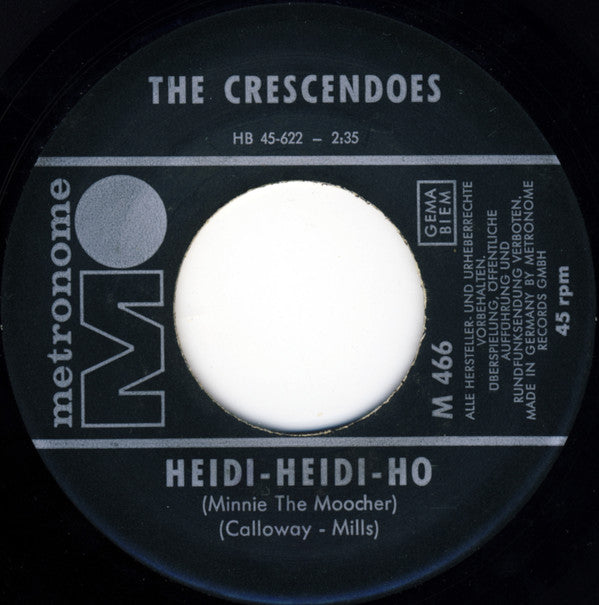 The Crescendoes -Heidi-Heidi-Ho