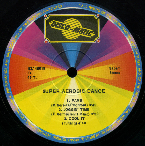 Paul Vermeulen -Super Aerobic Dance Gymtonic-Joggin'