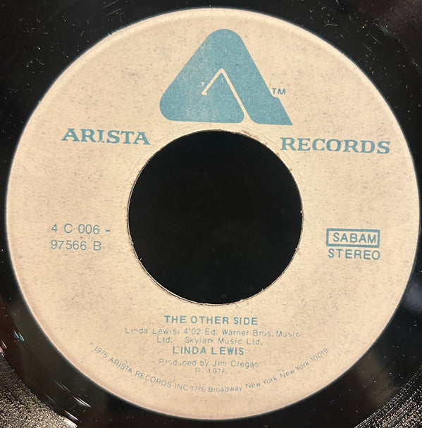 Linda Lewis -Baby I'm Yours / The Other Side