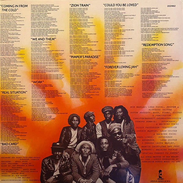 Bob Marley & The Wailers -Uprising