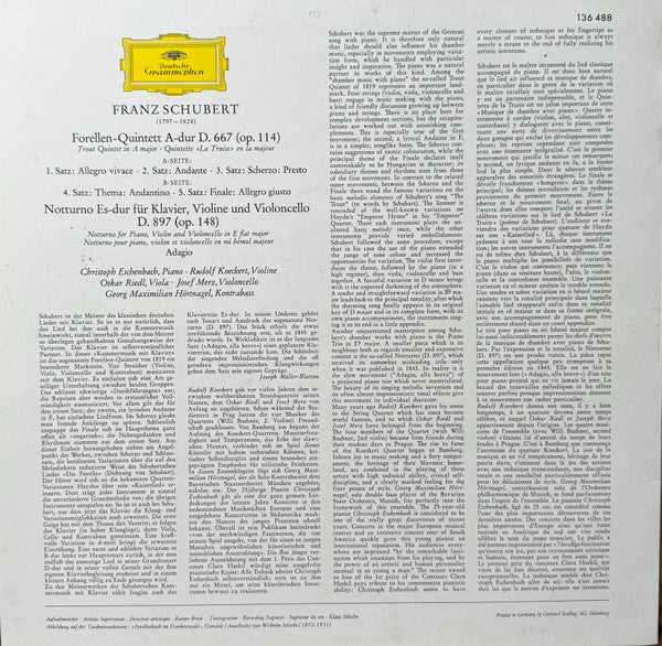 Franz Schubert -Forellenquintett • Notturno