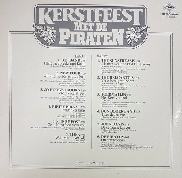 Various - Kerstfeest Met De Piraten