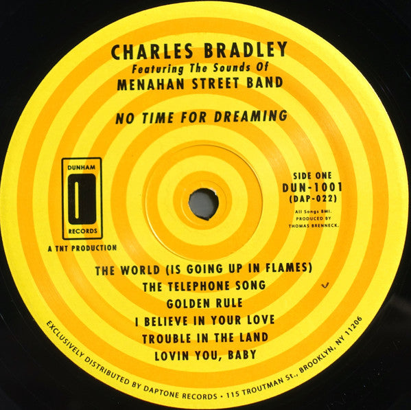 Charles Bradley Featuring The Sounds Of Menahan Street Band -No Time For Dreaming