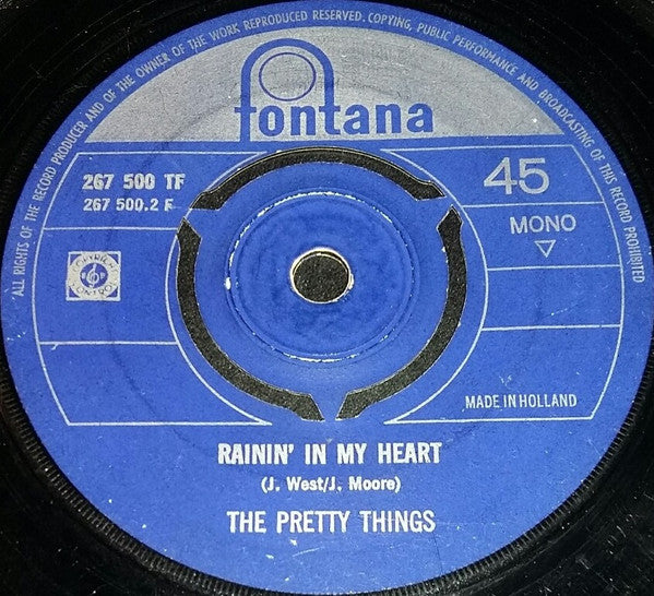 The Pretty Things -Sittin' All Alone / Rainin' In My Heart