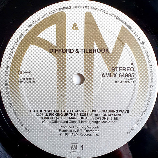 Difford &amp; Tilbrook - Difford &amp; Tilbrook